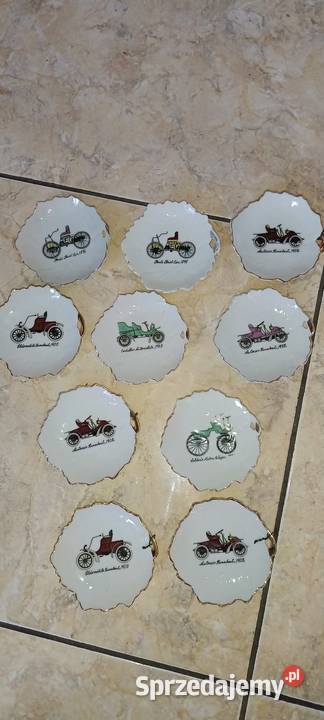 Spodki talerzyki kolekcjonerskie z motywem Tarnów