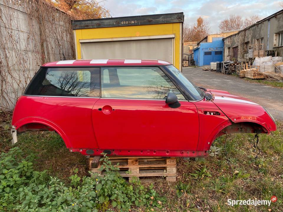 Karoseria Mini Cooper R50 czerwona kompletna Sosnowiec