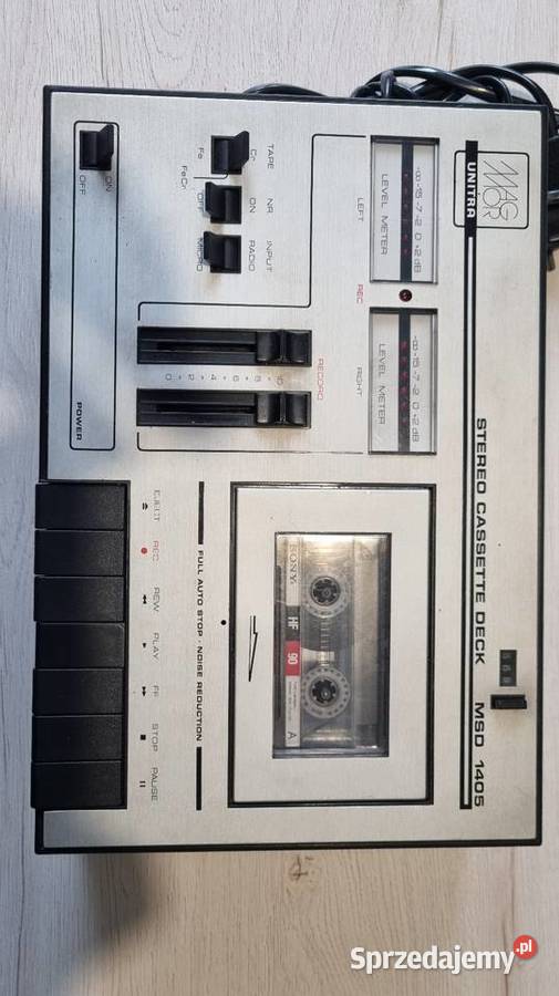 Magnetofon stereofoniczny Unitra Magmor MSD1405 Gliwice sprzedam