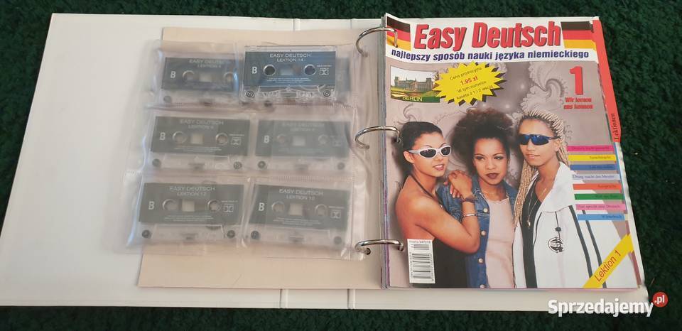 Easy Deutsch segregatory zeszyty kasety Olkusz sprzedam