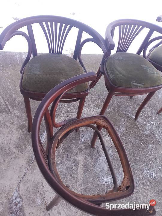 Krzesło krzesła gięte Thonet