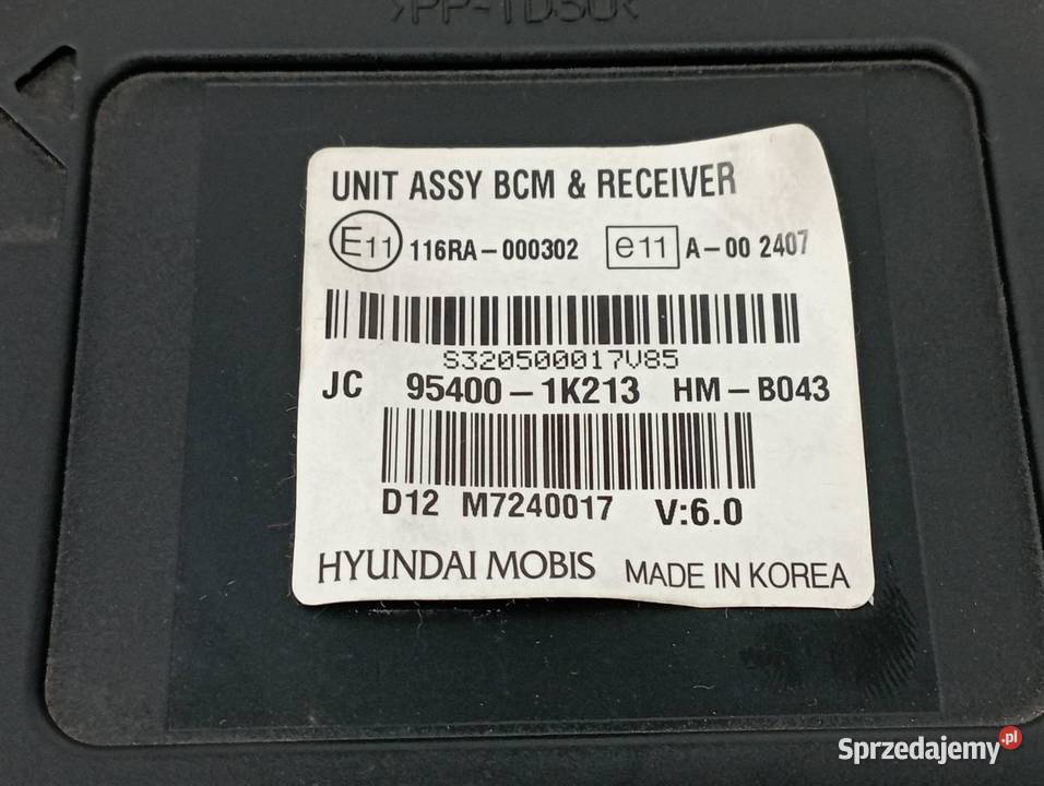 MODUŁ 954001K213 HMB043 Hyundai ix20 I 2010