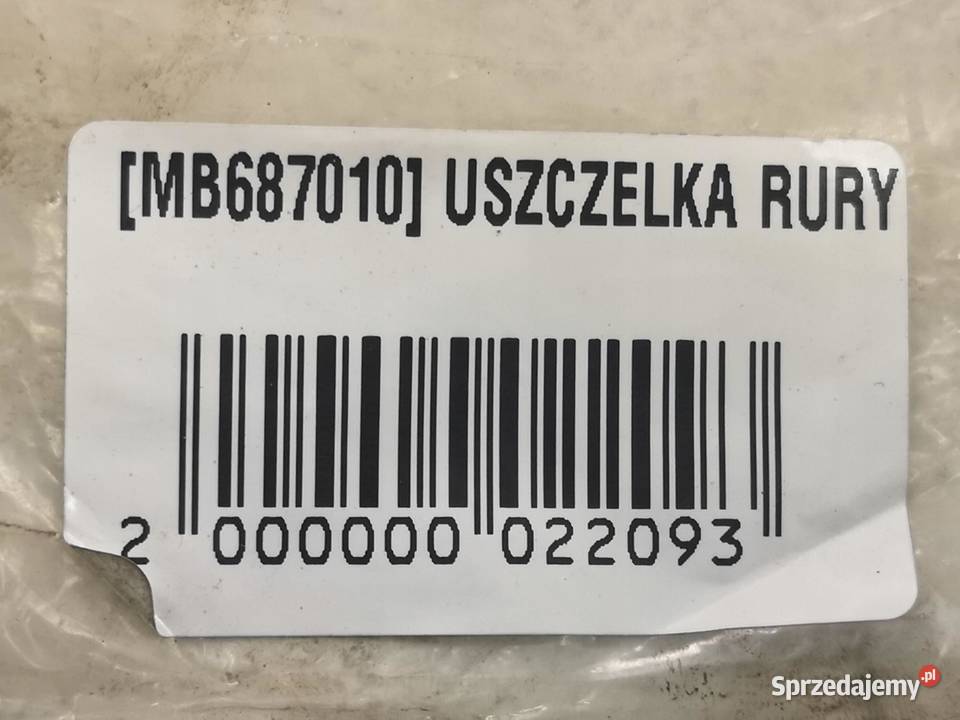 USZCZELKA TŁUMIKA MITSUBISHI LANCER III 19841992 osobowe