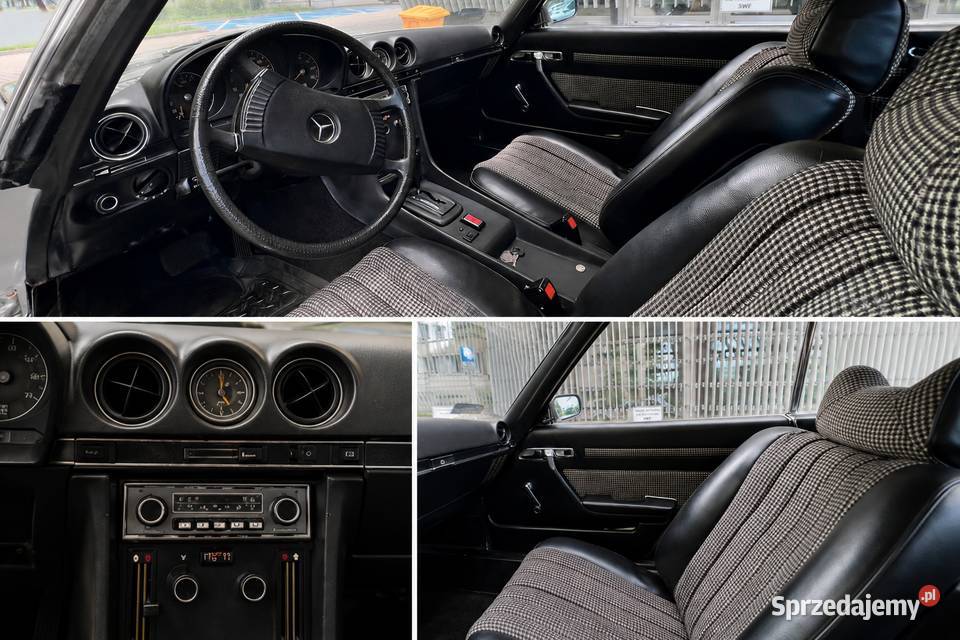 MercedesBenz 350 SLC C107 V8 35 1971 Europejska srebrny mazowieckie Warszawa