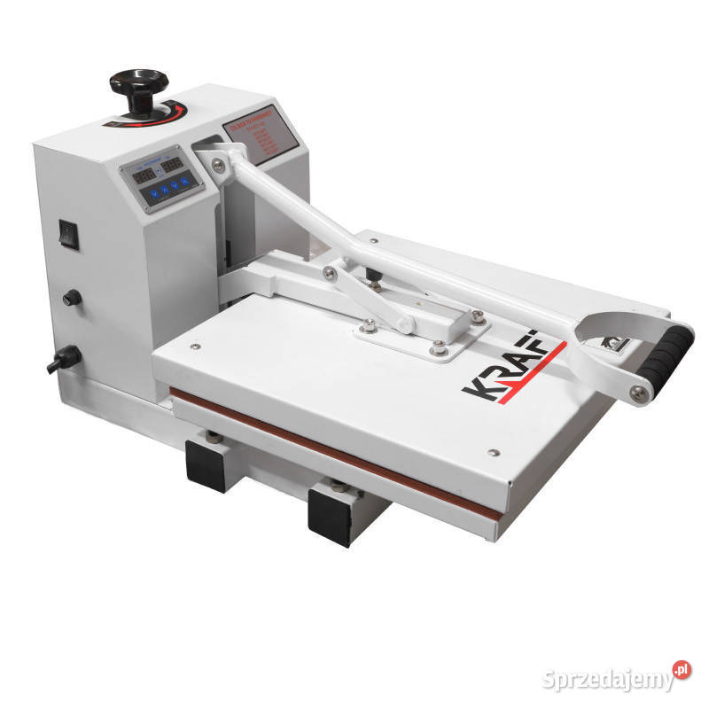 Ręczna prasa do termodruku KRAFFT THS4040D druk łódzkie Słowik