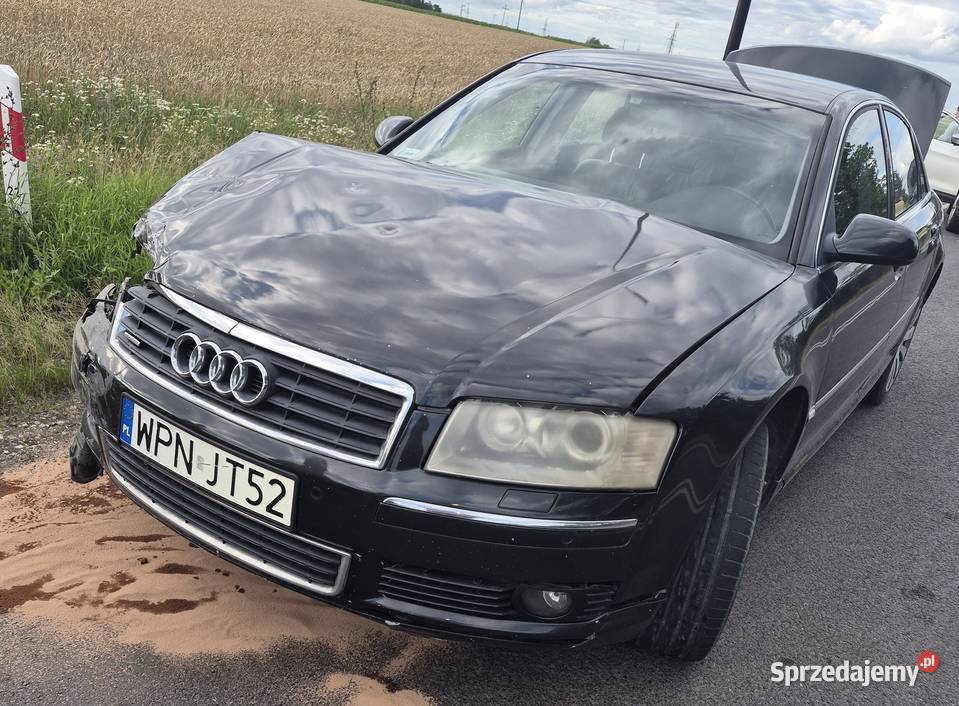 Sprzedam Audi A8 40 TDI 2004 353 tkm kolizji centralny zamek podlaskie Wysokie Mazowieckie sprzedam