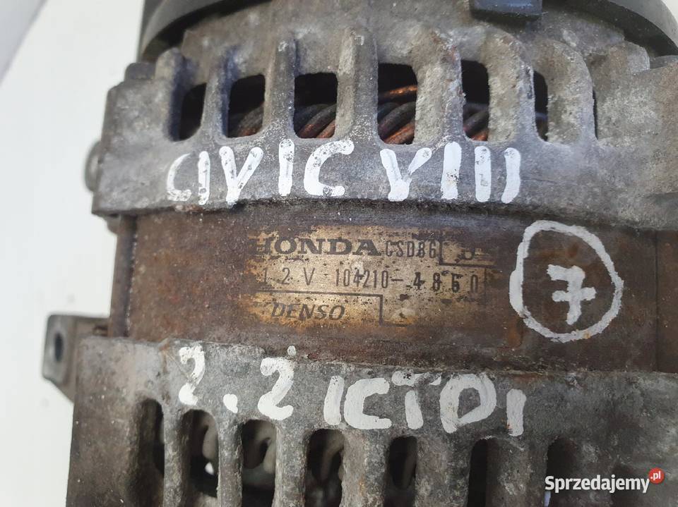 Honda Civic VIII 22 iCDTI ALTERNATOR denso Janów