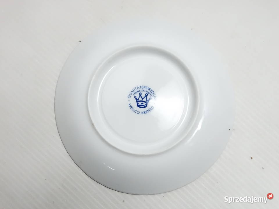 Zestaw Porcelanowy W Grochy Wellco Krefeld Biłgoraj