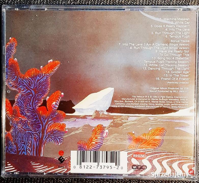 Album CD Kultowego Zespołu YES Drama Cd Nowy 1 płyta Kultura i Rozrywka Chorzów