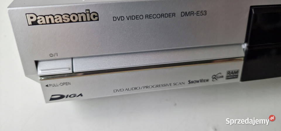 Panasonic DMR E53 nagrywarka odtwarzacz DC DVD wielkopolskie Międzychód