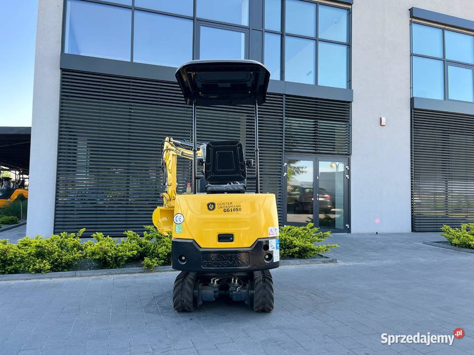 Minikoparka Gunter Grossmann GG1050 skrętne nie Lidzbark sprzedam
