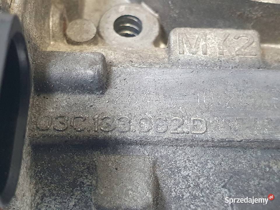 PRZEPUSTNICA VW Golf V 14 TSI 03C133062D Motoryzacja Chełm
