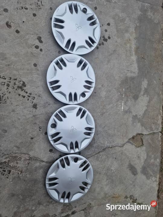 4x ORYGINALNE Kołpaki Dekle Dekielki MITSHUBISHI