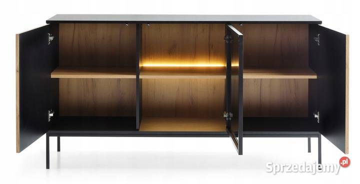 Komoda SENTO trzydrzwiowa LED 154 szybka wysyłka Łódź