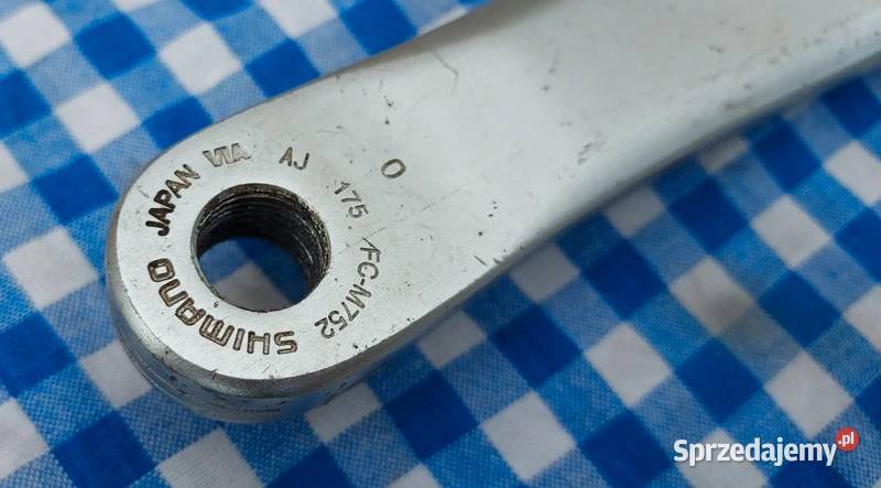 Ramie korby Shimano Deore XT FC M752 lewe 175mm Gorzów Wielkopolski