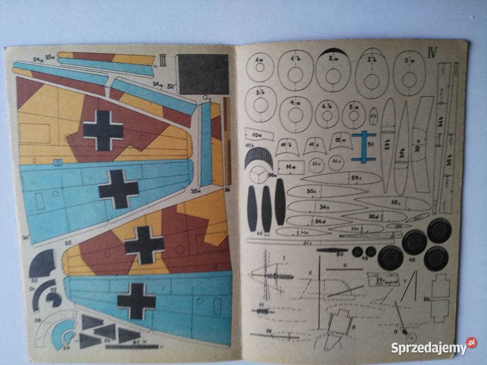 Mały Modelarz 11991 Myśliwiec Junkers Ju 87B Modelarstwo