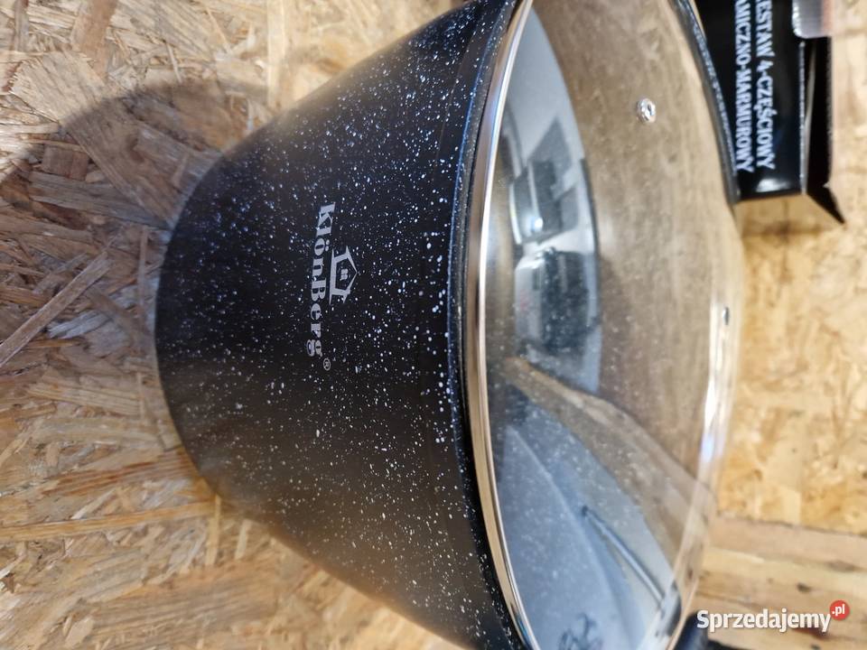 Zestaw garnków KlnBerg ceramiczne 4 el KB4042 Głogowa