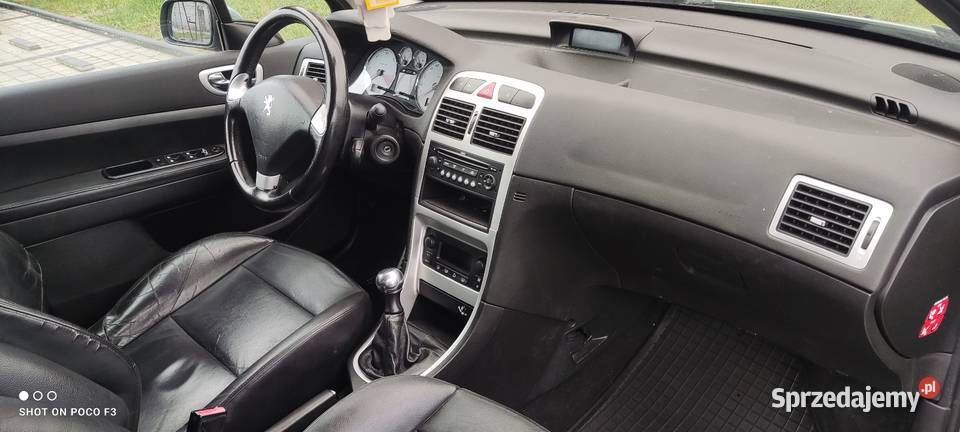 Peugeot 307SW BezwypadkowySkóry 7os 1600cm3 307 SW Dąbrowa Tarnowska