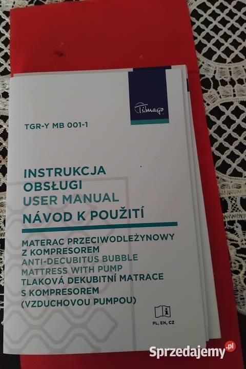 Łóżko rehabilitacyjne Vermeiren z materacem dolnośląskie Oleśnica