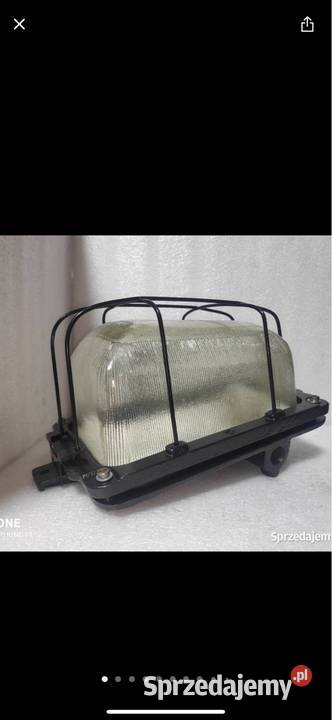 Lampa retro odrestaurowana firmy Polam Wilkasy Pozostałe