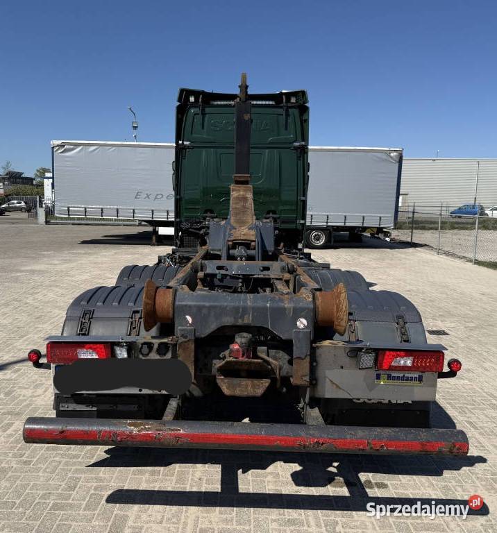 Hakowiec Eur 6 Scania R 450 tez Leasing zielony Motoryzacja Warszawa
