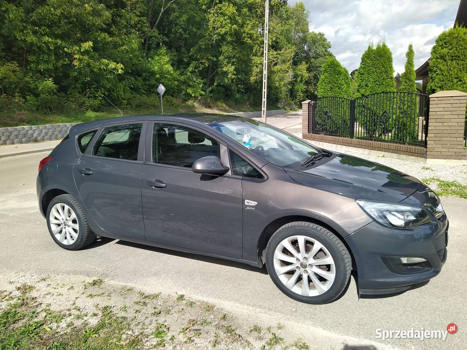 Opel Astra j 14 benzyna Prywatne ogłoszenie 143 mazowieckie Pułtusk