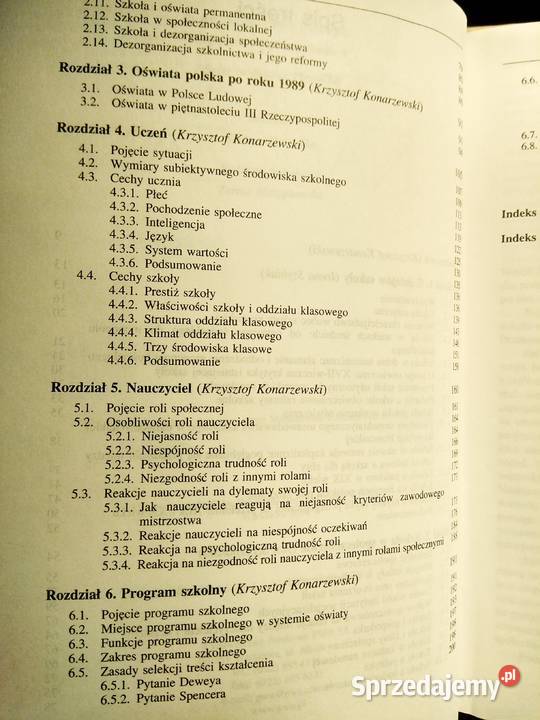 Sztuka nauczania Konarzewski pedagogika studia Warszawa sprzedam