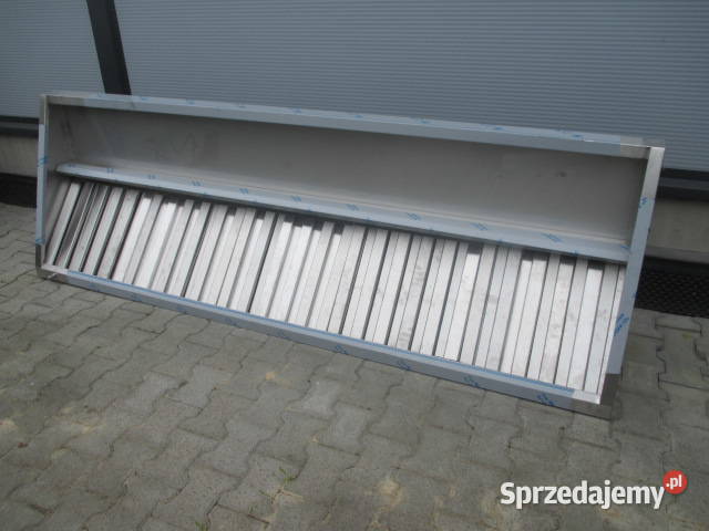 NOWY OKAP GASTRONOMICZNY SKOŚNY Z FILTRAMI Ostrów Wielkopolski sprzedam