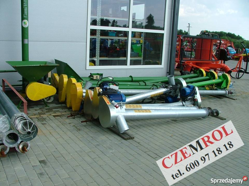 Przenośnik ślimakowy żmijka podajnik Rolnictwo podkarpackie