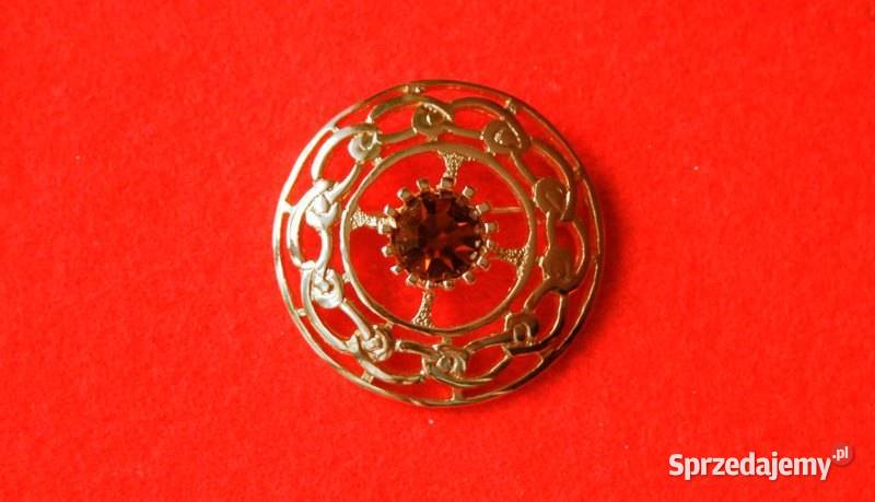 Stara angielska broszka z napisem Rida Ochojno sprzedam