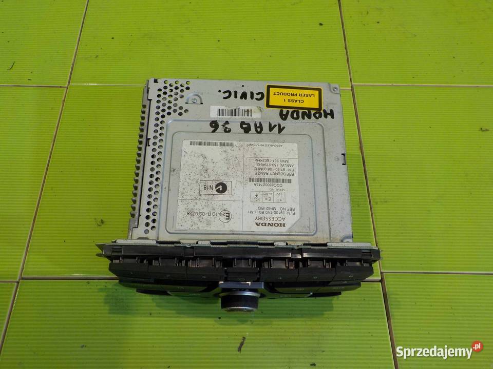 HONDA CIVIC IX 12r radio CD 39100TV0E011M1 Suków