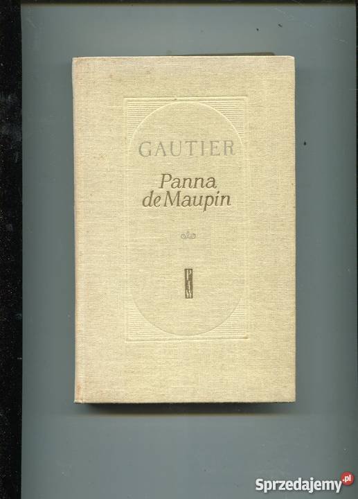 Panna de Maupin Gautier Rok wydania 1958 Szczecin sprzedam
