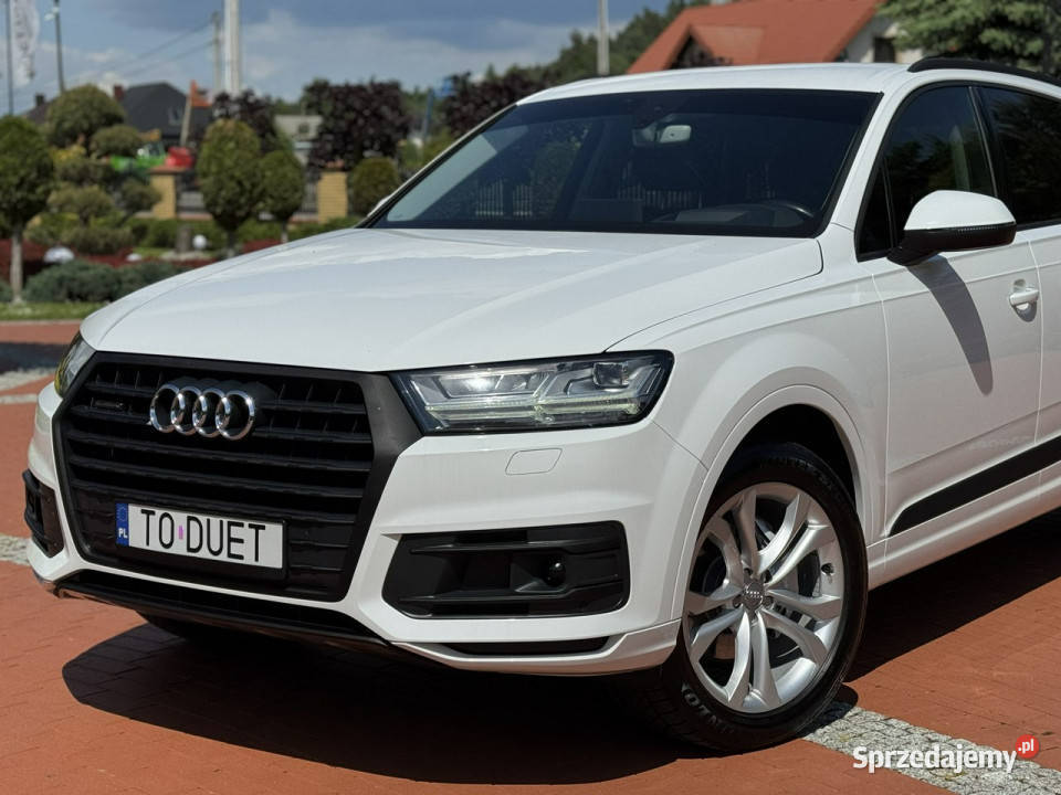 Audi Q7 30 TDI Bogato Wyposażona Polski Salon ABS Widełki