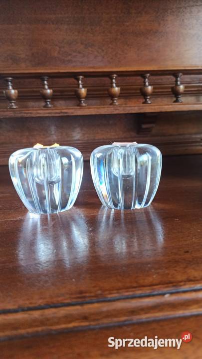 Świeczniki autorstwa Svena Palmqvista Orrefors pomorskie Gdańsk