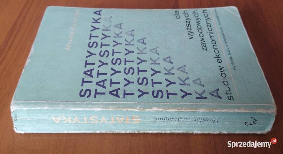 Statystyka wyższych zawodowych studiów Podręczniki Gdańsk