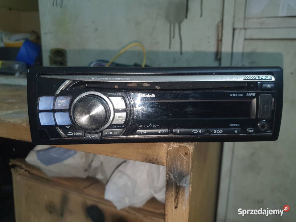 Radio Samochodowe Alpine CDE125BT Bluetooth Usb CD Wrocław