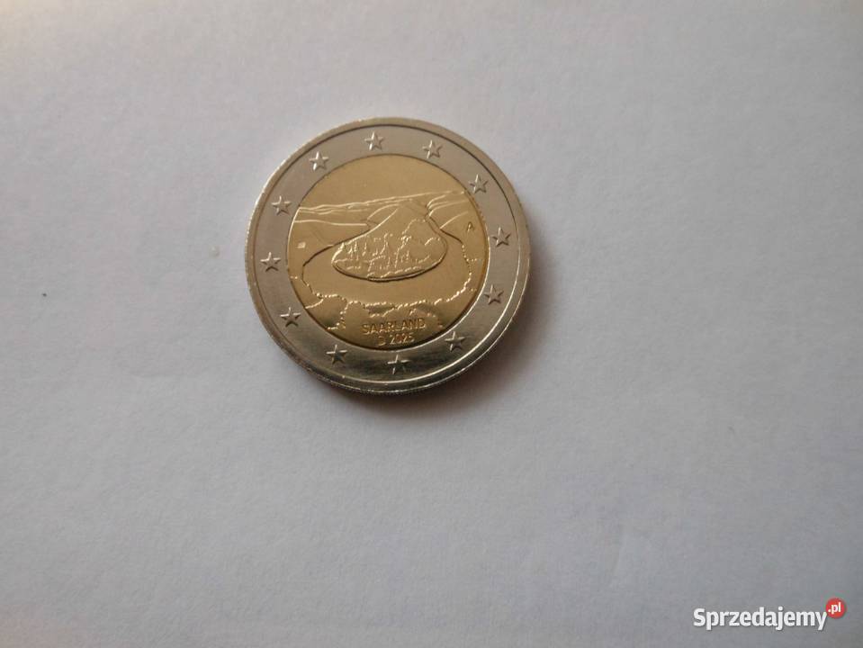 Monety 2 euro osiem niemieckich monet Bukowo