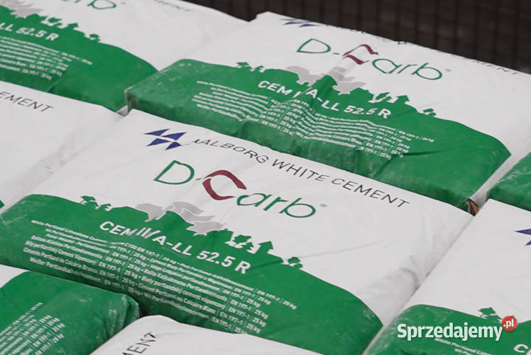 Cement biały Aalborg DCarb CEM IIALL 525 R 25 Białystok