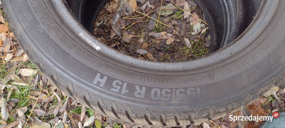 2 opony zimowe 1955015 semperit 6mm ładne tanie zima