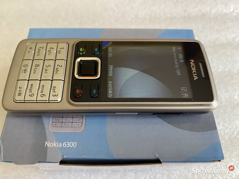 Nokia 6300 pełny zestaw