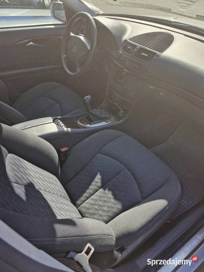 Mercedes W211 18 benzyna gaz Kompressor elektrochrom. lusterka boczne Klasa E Wrocław