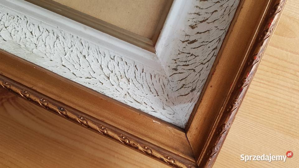 Stary obraz martwa natura w ramie skrzynkowej Dąbrowa Górnicza