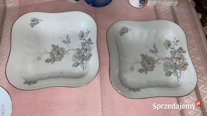 Półmisek mały kwiaty jabłoni Carl Tielsch Gdańsk