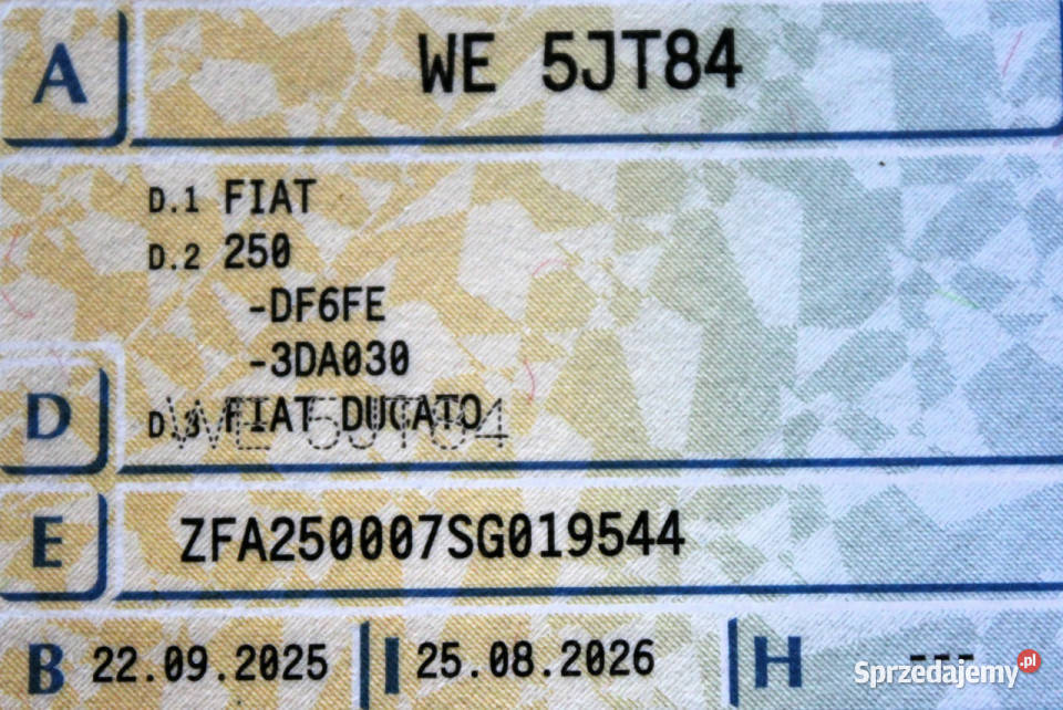 Fiat Ducato Maxi SalonPL FV23 L4H3 Gwarancja bluetooth Fiat Sokołów
