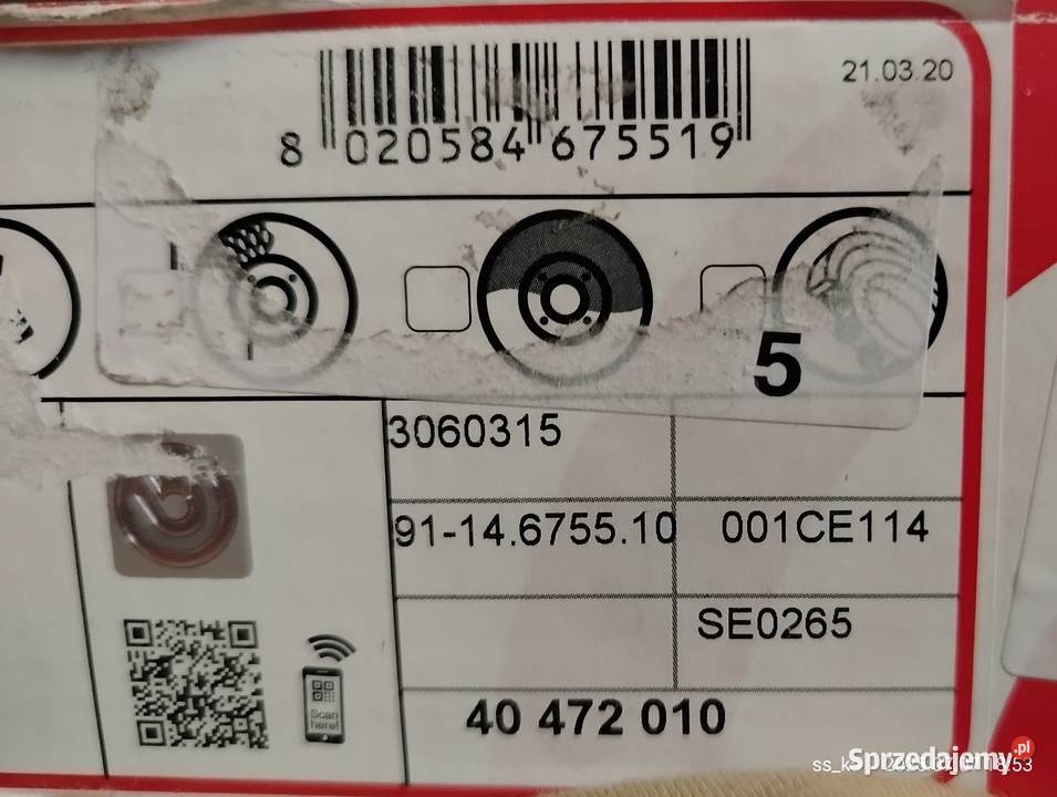 BREMBO Bęben hamulcowy 14675510 dolnośląskie