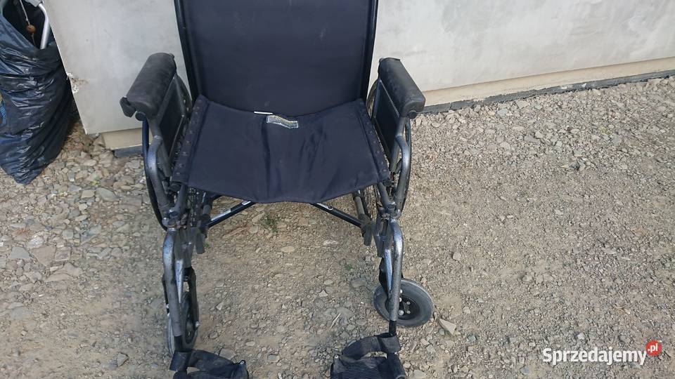 Wózek Inwalidzki Składany DużyWyjątkowo Mocny