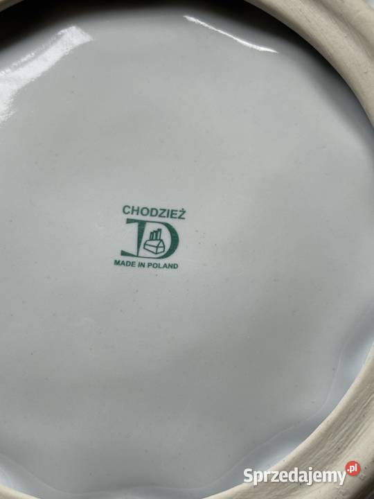 Porcelanowy talerz na jajka lubelskie Lublin