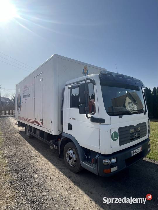 MAN TGL 8180 314 z windą MAN Pruszcz Gdański