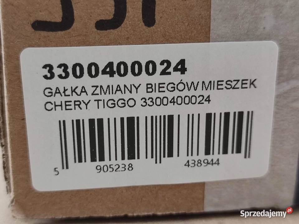 GAŁKA ZMIANY BIEGÓW MIESZEK CHERY TIGGO