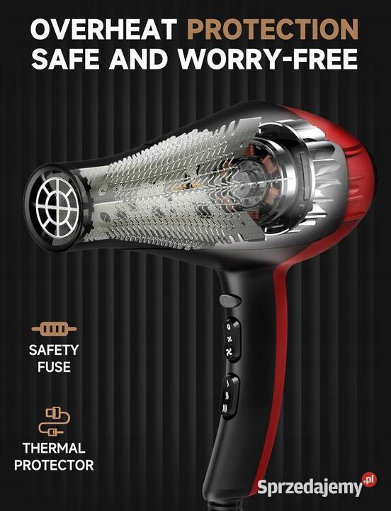 Suszarka do włosów GRT PRO ionic8900 Myszyniec